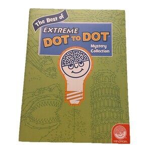Adult Coloring DOT TO DOTS Extreme Hidden Collection USA MindWare The Best New